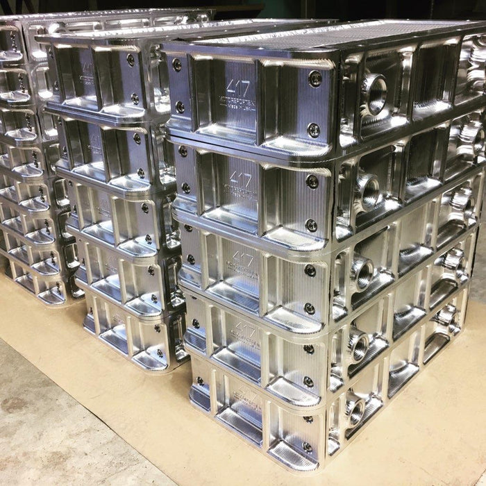 2000 HP Air to Water Billet Intercooler