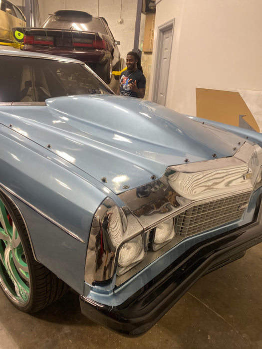 6" Donk Hood
