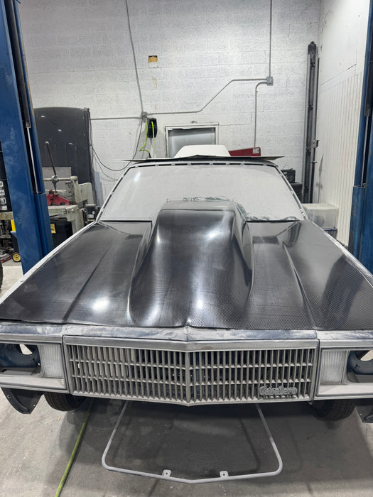 Malibu 7" Bubble Hood - Carbon Fiber