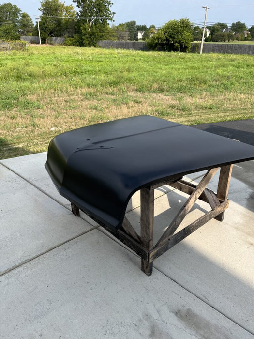 1956 Chevrolet Stock Flat Bolt On Hood - Glasstek