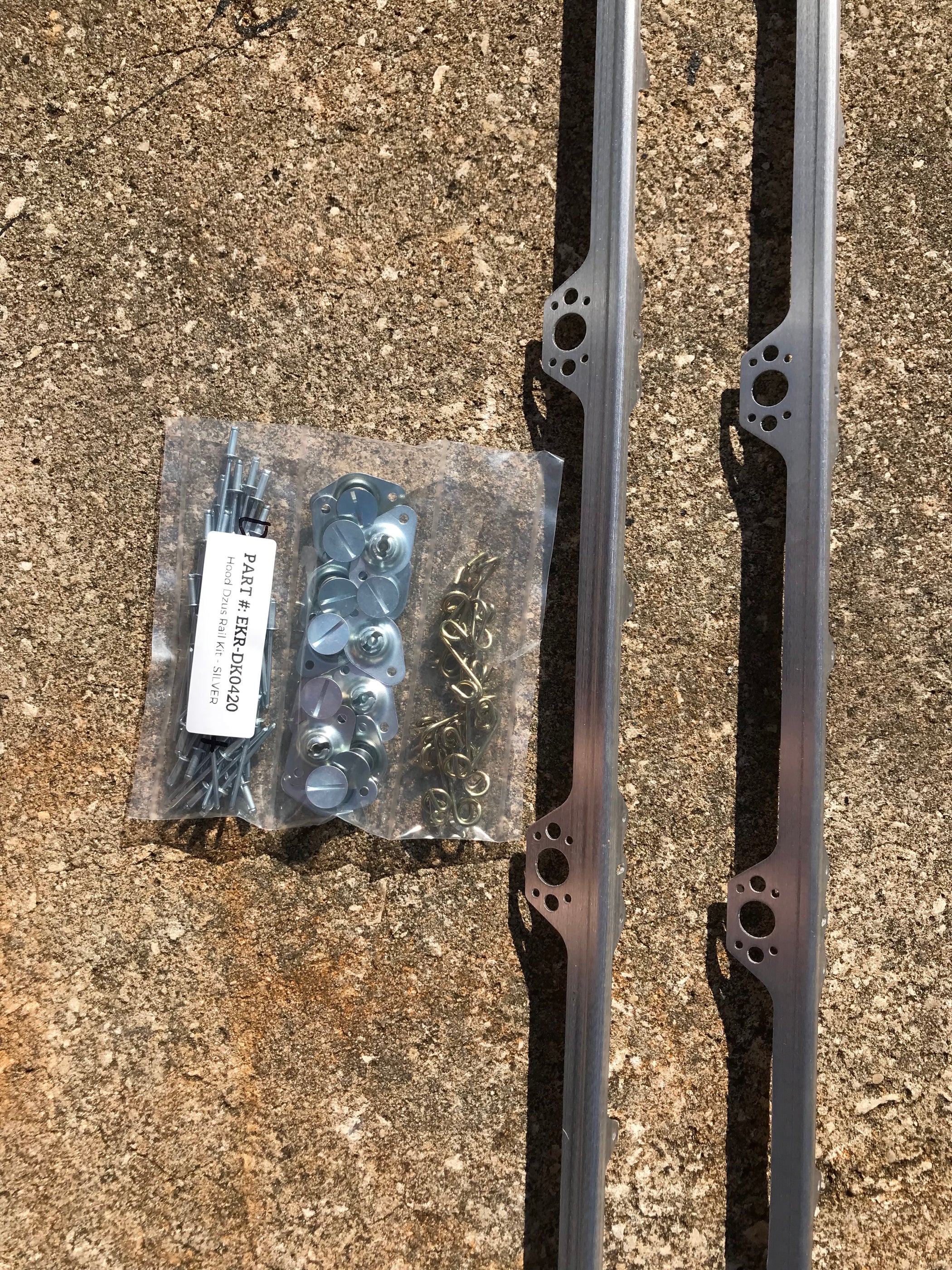Zues Railing Hood Dzus Rail Kit — Eric Kenward Racing