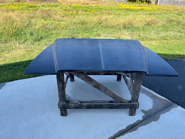 1978-1980 Monte Carlo Stock Flat Bolt On Hood - Glasstek
