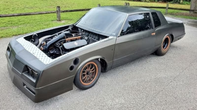 Chevrolet G Body Malibu El Camino Regal Cutlass 1978 to 1988 Optic Armor Race Window - REAR