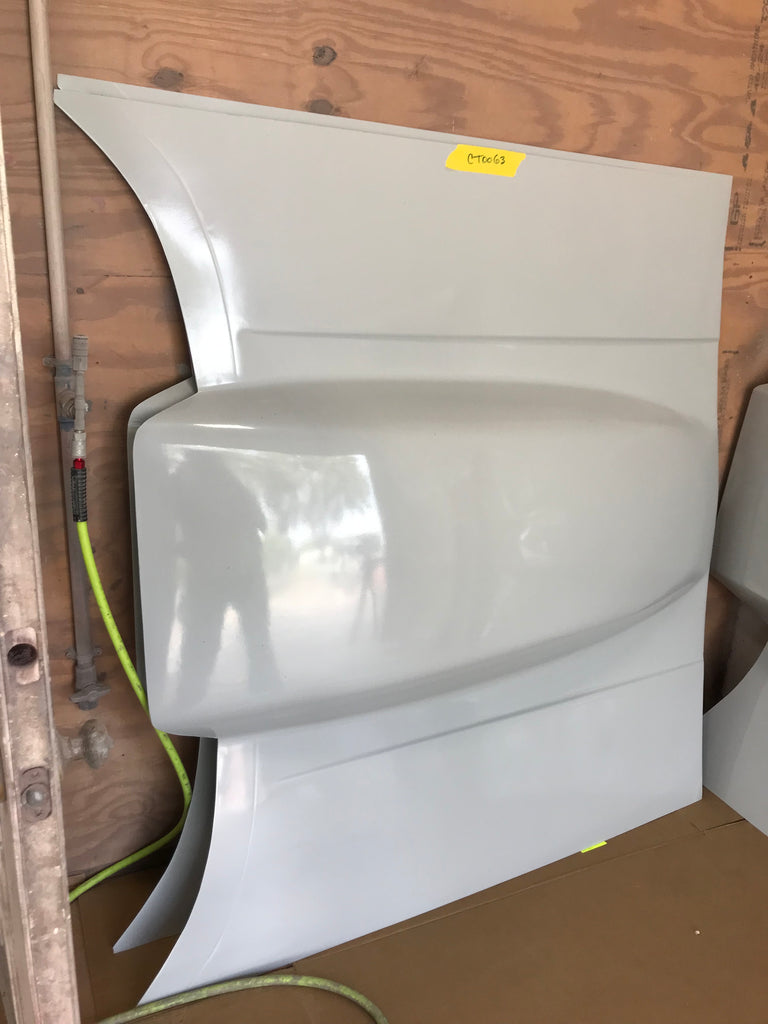 【KOOLOSET】Vintage Domino Brushed Hood OEM Preowned Blue 1971 1972 Oldsmobile Cutlass Hood & Chrome