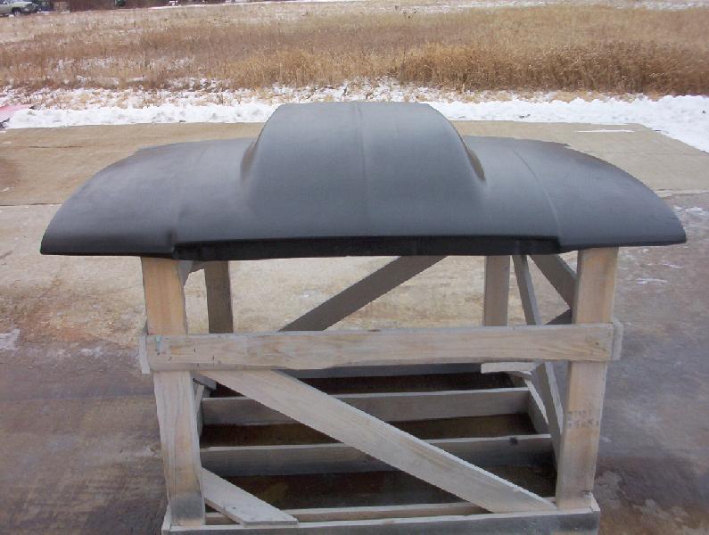 1991-1996 Impala/Caprice 4" Cowl Induction Bolt On Hood - Glasstek