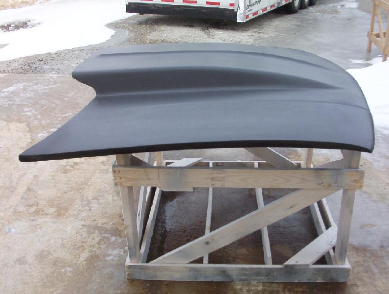 1991-1996 Impala/Caprice 4" Cowl Induction Bolt On Hood - Glasstek