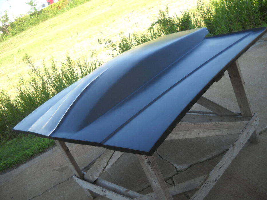 1981-1988 Monte Carlo 5" Sunoco Style Bolt On Hood - Glasstek