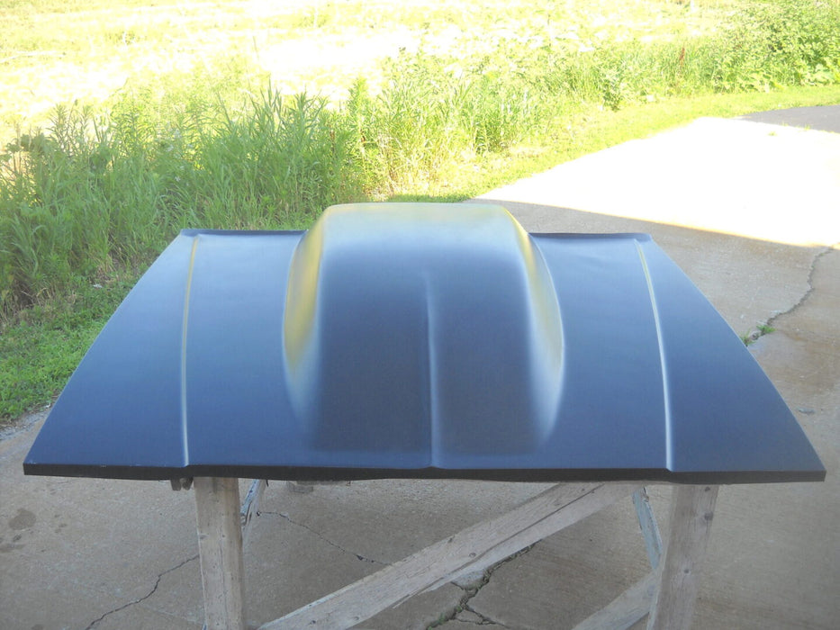 1981-1988 Monte Carlo 5" Sunoco Style Bolt On Hood - Glasstek