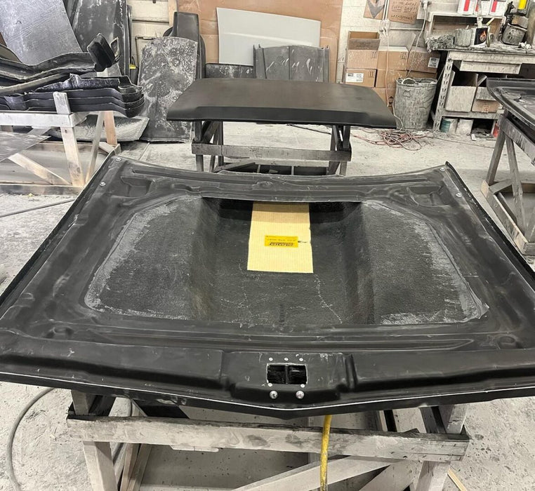 1980-1990 Impala/Caprice 5" Sunoco Style Bolt On Hood - Glasstek