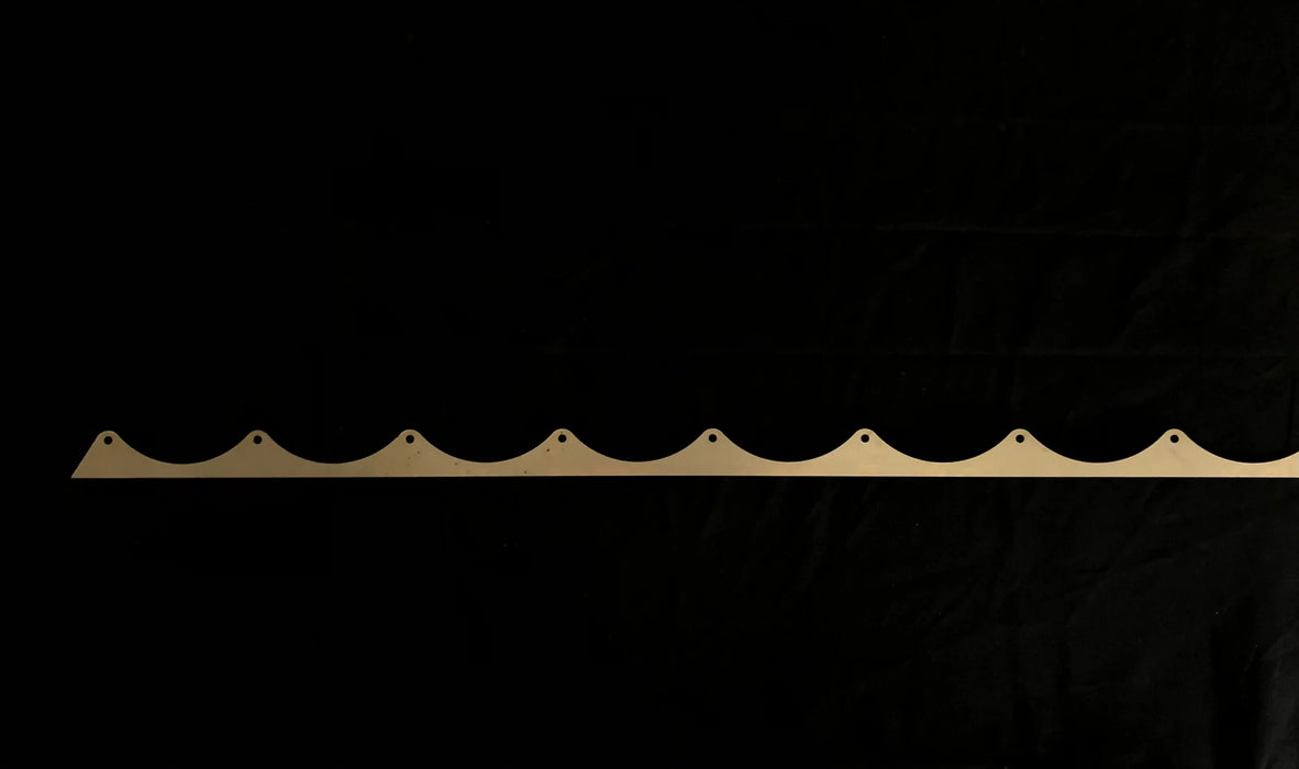 Scalloped Mounting Strips