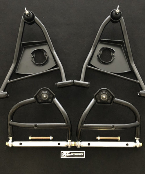 “PRO” UPPER AND LOWER CONTROL ARMS (STOCK SPRING)