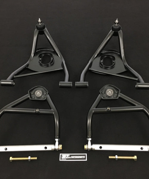 UPPER AND LOWER CONTROL ARMS (STOCK SPRING)
